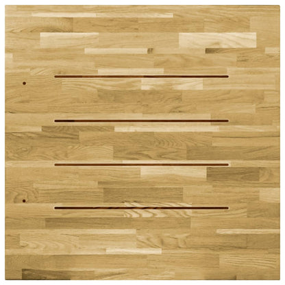 Table Top Wood Square oak