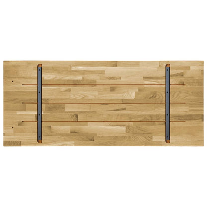 Table Top Wood Rectangular oak
