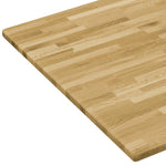 Table Top Wood Rectangular oak