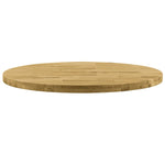 Wood Round Table Top- Oak