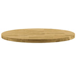 Wood Round Solid Table Top- Oak