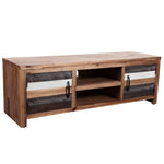 TV Cabinet Living Room Solid Acacia Wood