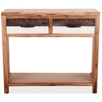 Console Table Solid Acacia Wood