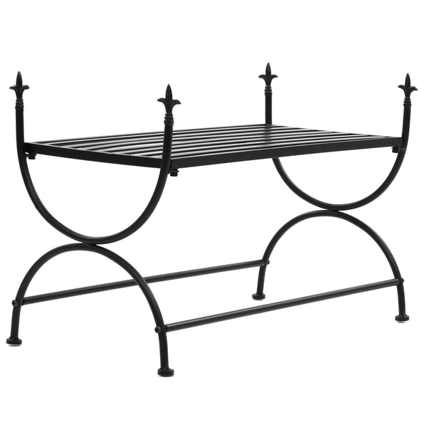  Bench Vintage Style Metal Black