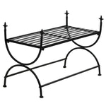 Bench Vintage Style Metal Black