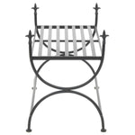 Bench Vintage Style Metal Black