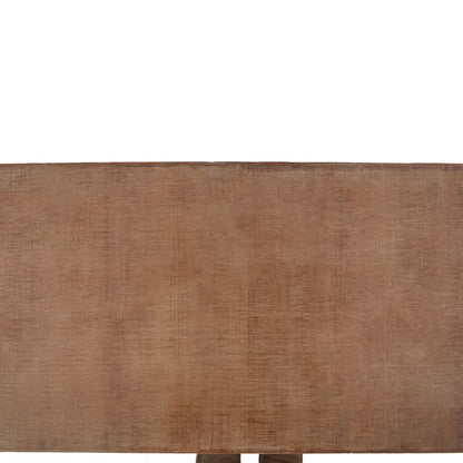 Coffee Table Solid Fir Wood Brown