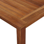Garden Table Solid Acacia Wood, Brown
