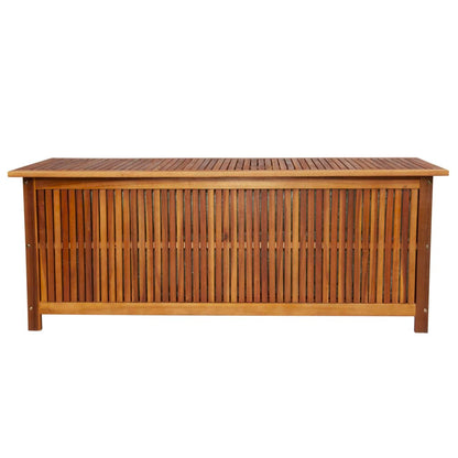 Garden Storage Box  Solid Acacia Wood