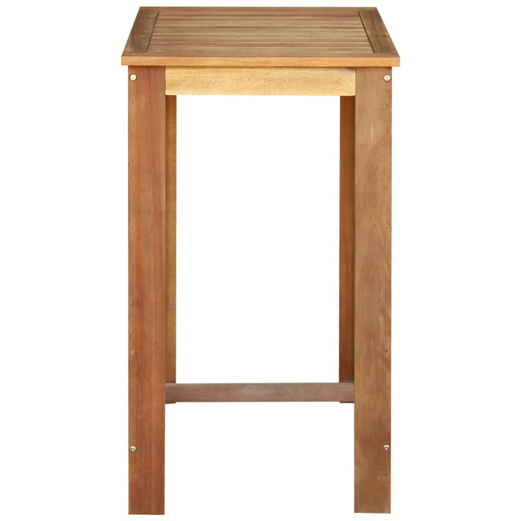 Bar Table durable Solid Acacia Wood