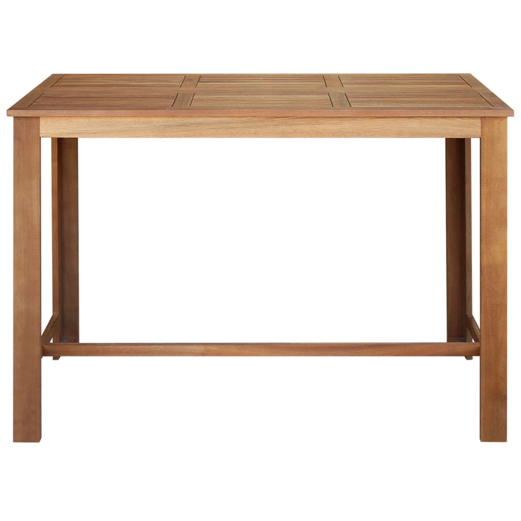 Bar Table Solid Acacia Wood - 150×70×105cm
