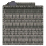 Durable Garden Bed Grey 200x60 cm Daily Living Essential Boho