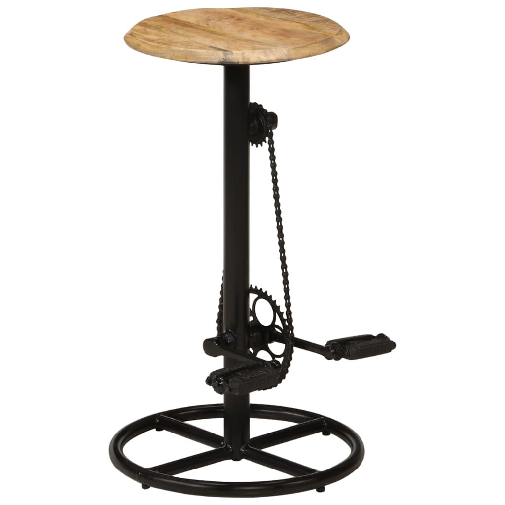 Bar Chairs 2 pcs Solid Mango Wood - 38×76cm