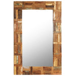 Wall Mirror, Solid Reclaimed Wood