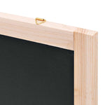 Wall-Mounted Blackboard Cedar Wood