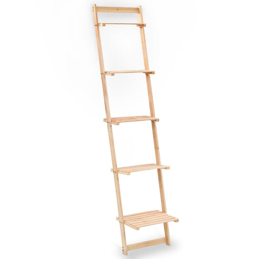 Ladder Wall Shelf Cedar Wood