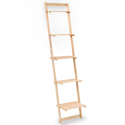 Ladder Wall Shelf Cedar Wood
