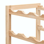 Wine Rack Cedar Wood