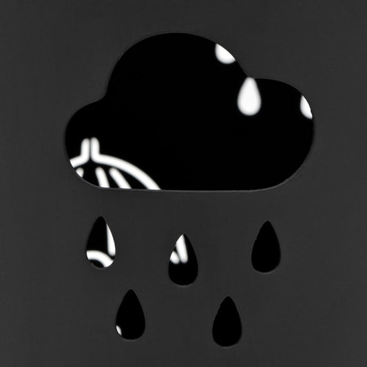 Steel Umbrella Stand Drip Tray Black | HomeAndLiving