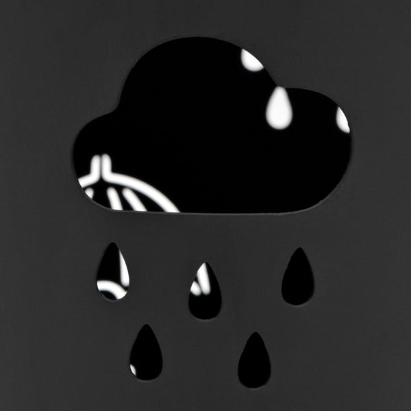  Steel Umbrella Stand Drip Tray Black | HomeAndLiving