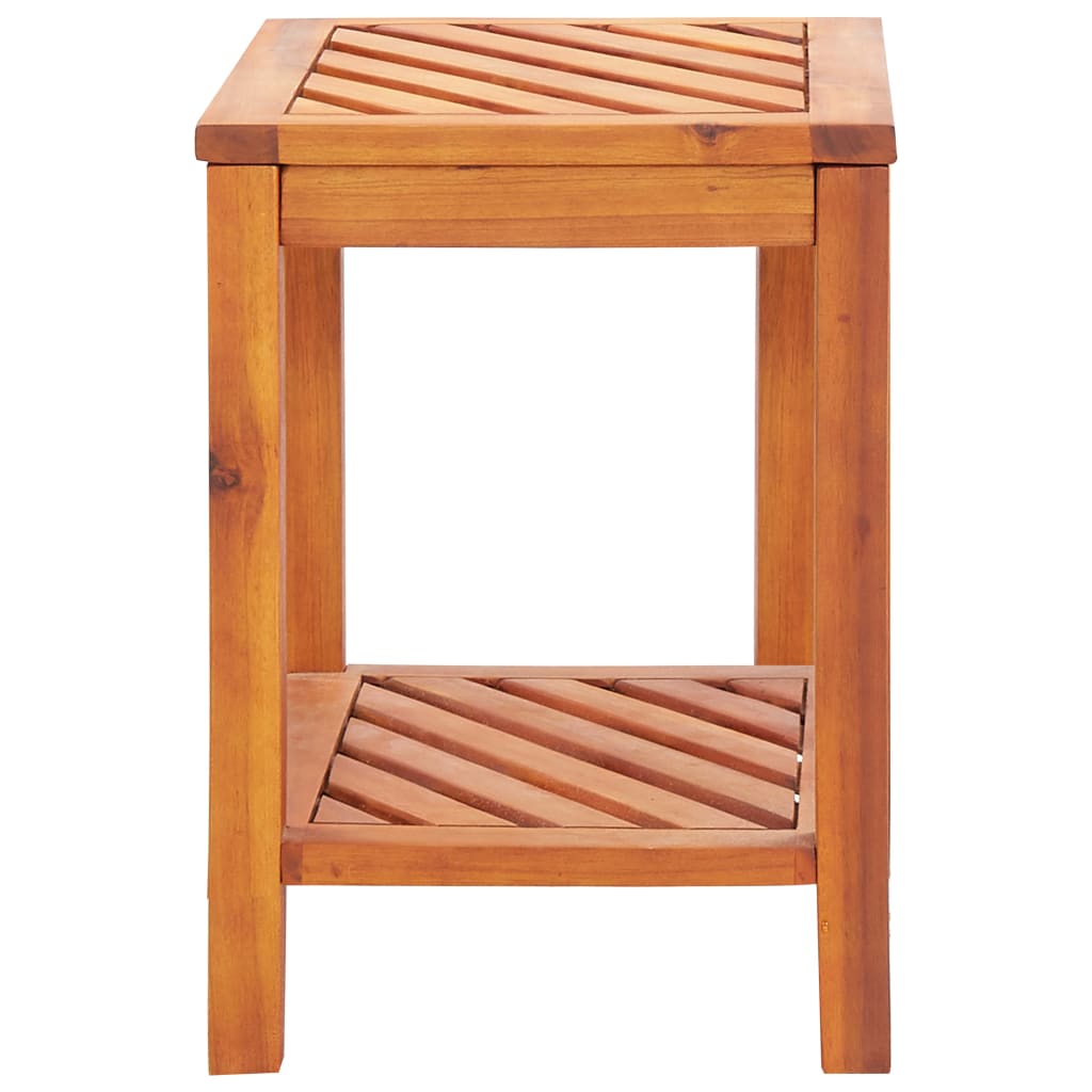 Side Table Solid Acacia Wood