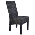 Dining Chairs 2 pcs Black