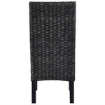 Dining Chairs 2 pcs Black