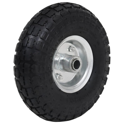 Sack Truck Wheels 4 pcs Rubber 4.10/3.50-4