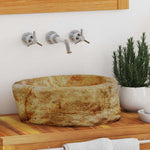 Sink Fossil Stone Cream