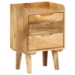 Bedside Cabinet -Solid Mango Wood