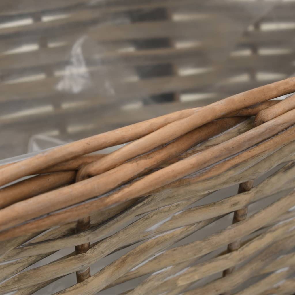 2 pcs Wicker Balcony Planter