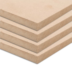 4 pcs MDF Sheets Square