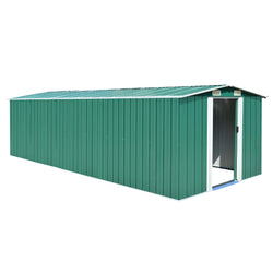 Garden Shed Metal Green
