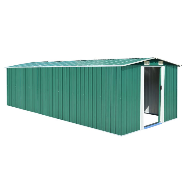  Garden Shed Metal Green