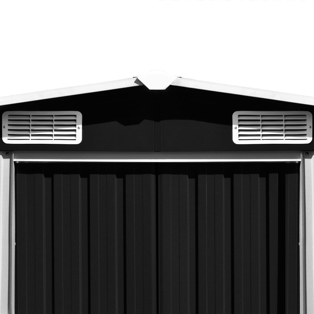 Garden Shed Metal Anthracite