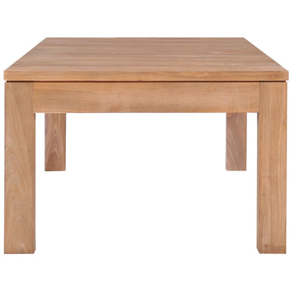 Coffee Table Beautiful Solid Teak Wood with Natural Finish