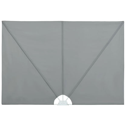 Collapsible Terrace Side Awning - Grey