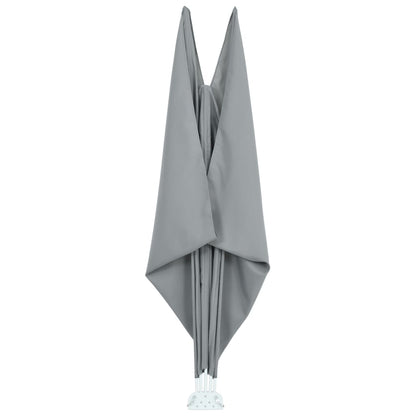 Collapsible Terrace Side Awning - Grey