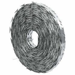 Razor Concertina Wire Galvanised Steel 500m | HomeAndLiving