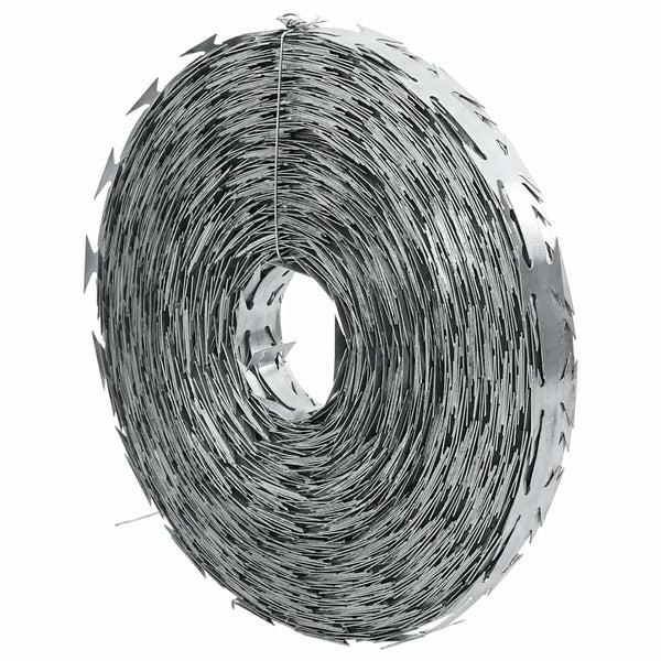  Razor Concertina Wire Galvanised Steel 500m | HomeAndLiving