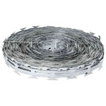 Razor Concertina Wire Galvanised Steel 500m | HomeAndLiving