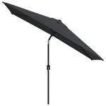 Outdoor Parasol with Metal Pole Anthracite