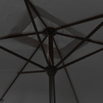 Outdoor Parasol with Metal Pole Anthracite