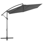 Cantilever Umbrella with Aluminium Pole 300 cm Anthracite