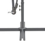 Cantilever Umbrella with Aluminium Pole 300 cm Taupe