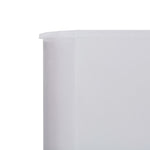 3-panel Wind Screen Fabric  White