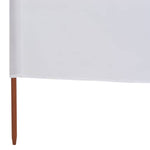 3-panel Wind Screen Fabric  White