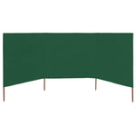 3-panel Wind Screen Fabric  Green