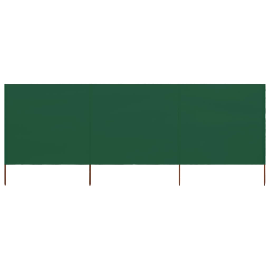 3-panel Wind Screen Fabric  Green
