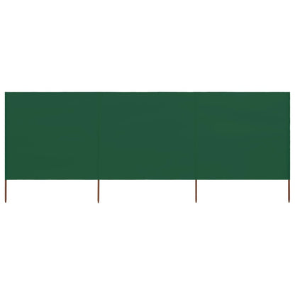 3-panel Wind Screen Fabric  Green